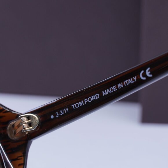 Tom Ford Blake FT0242 50J Aviator Sunglasses - Brown - Picture 8 of 9